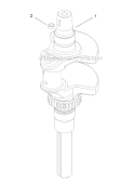 Part Location Diagram of 3201404-S Kohler Crankshaft Assembly