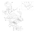 Part Location Diagram of 112-0905 Toro Bracket-Mount, Seat
