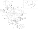 Blower Housing Assembly Kohler Sv540-0019 Diagram and Parts List for 13AX60RG744  Toro Lawn Tractor