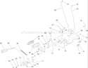 Steering Shaft  Front Axle Assembly Diagram and Parts List for 13AX60RG744  Toro Lawn Tractor
