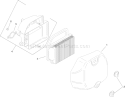 Front  Rear Wheel Assembly Diagram and Parts List for 13AX60RH744  Toro Lawn Tractor