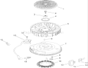 Crankcase Assembly Kohler Sv600-0018 Diagram and Parts List for 13AX60RH744  Toro Lawn Tractor