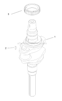 Crankshaft Assembly Kohler Sv600-0018 Diagram and Parts List for 13AX60RH744  Toro Lawn Tractor