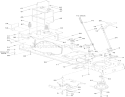 Part Location Diagram of 112-6209 Toro Bracket-Frame, Seat