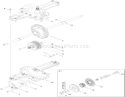 Part Location Diagram of 112-6085 Toro Differential Asm