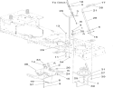 PTO Engage Assembly Diagram and Parts List for 13BX60RG748 1A087H10172-1E087H10250 - 2007 Toro Lawn Tractor