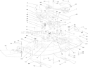 Deck Assembly Diagram and Parts List for 13BX60RG748 1A087H10172-1E087H10250 - 2007 Toro Lawn Tractor