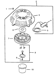 Starter System Diagram and Parts List for 30157 690001 - 691407 Toro Lawn Tractor Accessories