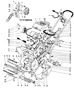 Part Location Diagram of 3-7477 Toro Stiffener-Housing