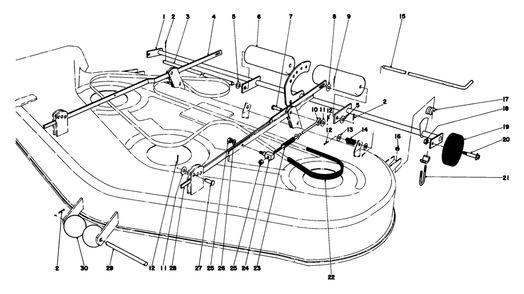 Mower Lift Assembly Diagram and Parts List for 57356 8000001 - 8999999 Toro Lawn Tractor
