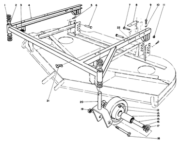 Cutting Unit Model No. 30768 (Continued) Diagram and Parts List for 30718 2000001 - 2999999 Toro Lawn Tractor