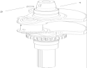 Crankshaft Assembly Diagram and Parts List for 14AP80RP744 1A136H30000 - 2006 Toro Lawn Tractor