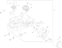 Oil Pan and Lubrication Assembly Diagram and Parts List for 14AQ81RP544 1A136H30000 - 2006 Toro Lawn Tractor