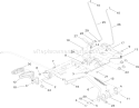 Brake and Traction Assembly Diagram and Parts List for 14AQ81RP748 1B087H30130 - 2007 Toro Lawn Tractor