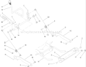 Part Location Diagram of 112-6036 Toro Link-Deck, Lift