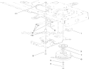Electric Clutch Assembly Diagram and Parts List for 14AQ81RP544 1A136H30000 - 2006 Toro Lawn Tractor