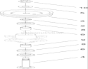 Spindle Assembly No. 112-6042 Diagram and Parts List for 14AQ81RP848 1-1 - 2009 Toro Lawn Tractor