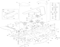 Part Location Diagram of 119-9099 Toro Rod-Deck Lift, Front