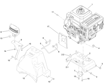 Part Location Diagram of 144-1625 Toro ENGINE PLATE ASM (G250)