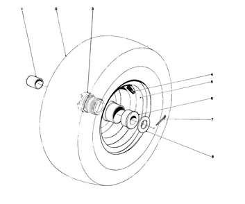 Part Location Diagram of 10-3200 Toro Tire Chains set (Model 31823)