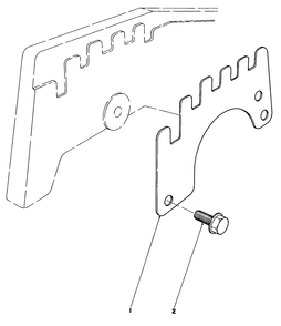 Wear Plate Kit No. 44-5530 (Optional) Diagram and Parts List for 20775 2000001 - 2999999 Toro Lawn Mower