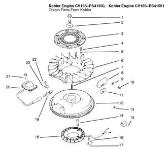 Ignition / Electrical Diagram and Parts List for 72070 9900001 - 9999999 Toro Lawn Tractor