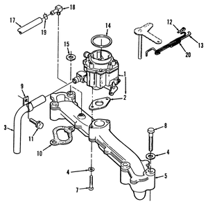 Part Location Diagram of NN10342 Toro DISCONTINUED
