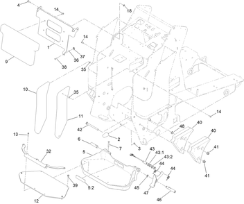 Part Location Diagram of 144-7373 Toro Screw-Carr