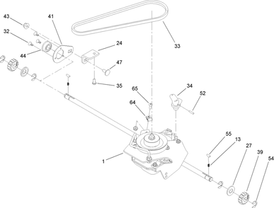 Part Location Diagram of 103-8237-03 Toro Bracket-bearing