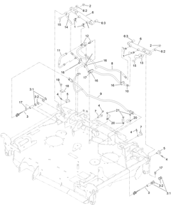 Part Location Diagram of 109-0760 Toro ADAPTER,90 DEG