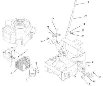 Part Location Diagram of 95-5872 Toro Plate-Selector
