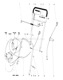 Part Location Diagram of 4-3949 Toro Pivot Rod-Cord