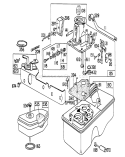 Carburetor Assembly Diagram and Parts List for 16169 5000001-5999999 - 1975 Toro Lawn Mower