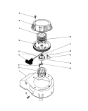 Recoil Assembly Diagram and Parts List for 16202C 5000001-5999999 - 1985 Toro Lawn Mower