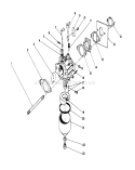 Carburetor Assembly Diagram and Parts List for 16202C 6000001-6999999 - 1986 Toro Lawn Mower