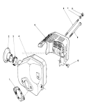 Muffler Assembly Diagram and Parts List for 16202C 7000001-7999999 - 1987 Toro Lawn Mower