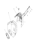 Part Location Diagram of 81-2450 Toro Cover-Muffler