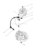 Part Location Diagram of 17-1529 Toro Coil/Ignition Assembly