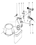 Brake Assembly Diagram and Parts List for 16212B 2000001-2999999 - 1992 Toro Lawn Mower