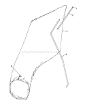 Giant Bagging Kit No. 29-9750 Diagram and Parts List for 16212B 2000001-2999999 - 1992 Toro Lawn Mower