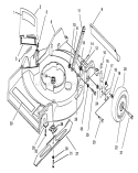 Part Location Diagram of 82-7620 Toro Handle Latch
