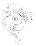 Housing Assembly Diagram and Parts List for 16212C 6000001-6999999 - 1986 Toro Lawn Mower