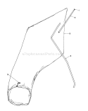 Giant Bagging Kit No. 29-9750 Diagram and Parts List for 16212C 6000001-6999999 - 1986 Toro Lawn Mower