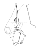 Bagging Kit Diagram and Parts List for 16212C 7000001-7999999 - 1987 Toro Lawn Mower