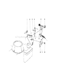 Brake Assembly Diagram and Parts List for 16212C 9000001-9999999 - 1989 Toro Lawn Mower