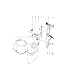 Brake Assembly Diagram and Parts List for 16212WG 0000001-0999999 - 1990 Toro Lawn Mower