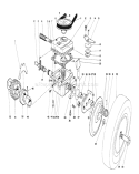 Gear Case Assembly Diagram and Parts List for 16212WG 0000001-0999999 - 1990 Toro Lawn Mower
