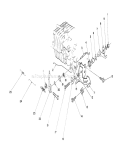 Governor Assembly Diagram and Parts List for 16212 5000001-5999999 - 1985 Toro Lawn Mower