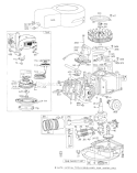 Page C Diagram and Parts List for 16222 1000001-1999999 - 1971 Toro Lawn Mower
