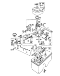 Page C Diagram and Parts List for 16106 7000001-7999999 - 1977 Toro Lawn Mower